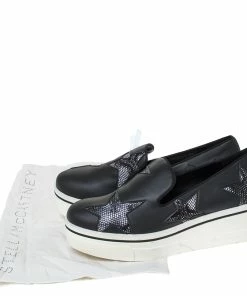 Coupon 💯 Stella McCartney Black Faux Leather Star Platform Slip On 👟 Sneakers Size 38 For 👩 Women 😉 17 Coupon 💯 Stella McCartney Black Faux Leather Star Platform Slip On 👟 Sneakers Size 38 For 👩 Women 😉 -Stella McCartney Shop luxury women stella mccartney new shoes p299950 001