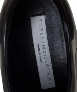 Best reviews of 😀 Stella McCartney Black Faux Leather Elyse Platform Lace Up 👟 Sneakers 40 For 👩 Women 🎁 -Stella McCartney Shop luxury women stella mccartney new shoes p301273 005