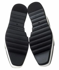 Best reviews of 😀 Stella McCartney Black Faux Leather Elyse Platform Lace Up 👟 Sneakers 40 For 👩 Women 🎁 -Stella McCartney Shop luxury women stella mccartney new shoes p301273 008