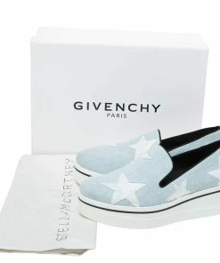 Budget 🧨 Stella McCartney Blue Denim Star Binx Platform 👟 Sneakers Size 40 For 👩 Women 🧨 -Stella McCartney Shop luxury women stella mccartney new shoes p327351 009