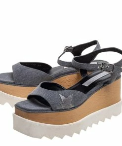 Best Pirce ๐ Stella McCartney Grey Denim Elyse Platform Ankle Strap ๐ฉด Sandals Size 37 For ๐ฉ Women ๐ฏ 13 Best Pirce ๐ Stella McCartney Grey Denim Elyse Platform Ankle Strap ๐ฉด Sandals Size 37 For ๐ฉ Women ๐ฏ -Stella McCartney Shop luxury women stella mccartney new shoes p328888 008