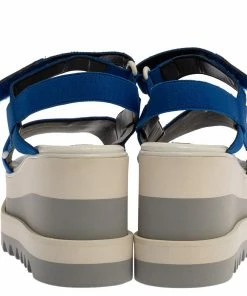 Cheap ๐ Stella McCartney Blue Canvas Striped Platform Ankle Strap ๐ฉด Sandals Size 40 For ๐ฉ Women ๐ 14 Cheap ๐ Stella McCartney Blue Canvas Striped Platform Ankle Strap ๐ฉด Sandals Size 40 For ๐ฉ Women ๐ -Stella McCartney Shop luxury women stella mccartney new shoes p329448 002