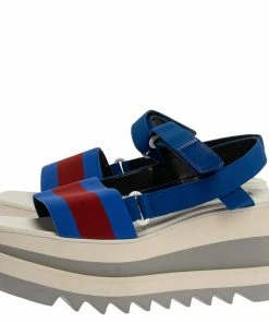 Cheap ๐ Stella McCartney Blue Canvas Striped Platform Ankle Strap ๐ฉด Sandals Size 40 For ๐ฉ Women ๐ 13 Cheap ๐ Stella McCartney Blue Canvas Striped Platform Ankle Strap ๐ฉด Sandals Size 40 For ๐ฉ Women ๐ -Stella McCartney Shop luxury women stella mccartney new shoes p329448 005