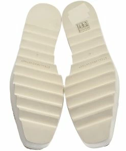 Budget 🎉 Stella McCartney Silver/Black Faux Leather Elyse Star Platform Derby Size 41 For 👩 Women 🔔 -Stella McCartney Shop luxury women stella mccartney new shoes p355678 004