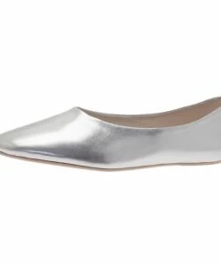 Hot Sale ⭐ Stella McCartney Silver Loafers Size 41 For 👩 Women 🌟