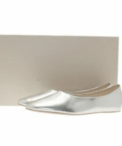 Hot Sale ⭐ Stella McCartney Silver Loafers Size 41 For 👩 Women 🌟 -Stella McCartney Shop luxury women stella mccartney new shoes p39066 012