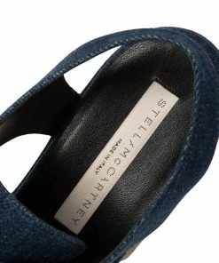 Top 10 🛒 Stella McCartney Blue Denim Elyse Cut Out Derby Size 39 For 👩 Women 🌟 -Stella McCartney Shop luxury women stella mccartney new shoes p393596 007