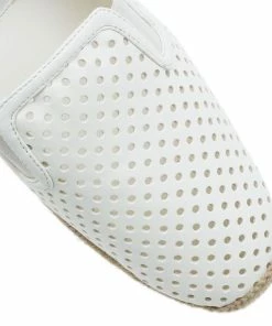 Deals 👏 Stella McCartney White Faux Leather Wedge Espadrilles Size 38 For 👩 Women 😍 -Stella McCartney Shop luxury women stella mccartney new shoes p39823 008