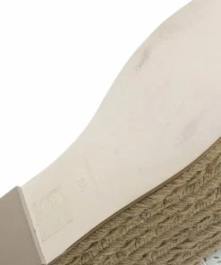 Deals 👏 Stella McCartney White Faux Leather Wedge Espadrilles Size 38 For 👩 Women 😍 -Stella McCartney Shop luxury women stella mccartney new shoes p39823 011