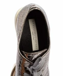 Top 10 👍 Stella McCartney Metallic Silver Snake Embossed Faux Leather Elyse Platform Derby 👟 Sneakers Size 39 For 👩 Women 😉 16 Top 10 👍 Stella McCartney Metallic Silver Snake Embossed Faux Leather Elyse Platform Derby 👟 Sneakers Size 39 For 👩 Women 😉 -Stella McCartney Shop luxury women stella mccartney new shoes p426190 004