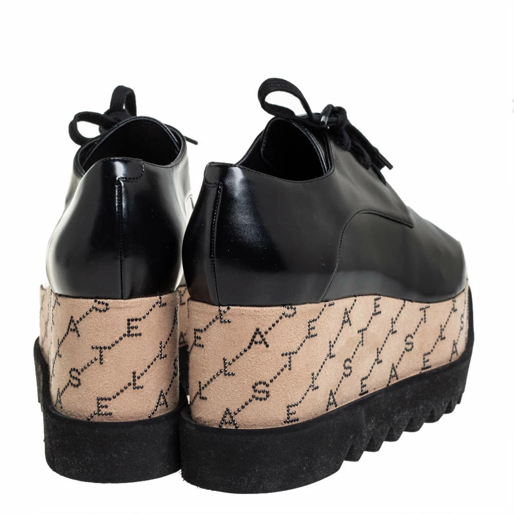 Coupon โญ Stella McCartney Black Faux Leather Monogram Elyse Platform Derby ๐ Sneakers Size 38.5 For ๐ฉ Women โค๏ธ 7 Coupon โญ Stella McCartney Black Faux Leather Monogram Elyse Platform Derby ๐ Sneakers Size 38.5 For ๐ฉ Women โค๏ธ - Image 5