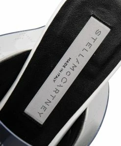 Promo 😍 Stella McCartney White Faux Leather And PVC Pointed Toe Mule 🩴 Sandals Size 39 For 👩 Women ⌛ 16 Promo 😍 Stella McCartney White Faux Leather And PVC Pointed Toe Mule 🩴 Sandals Size 39 For 👩 Women ⌛ -Stella McCartney Shop luxury women stella mccartney new shoes p486284 008