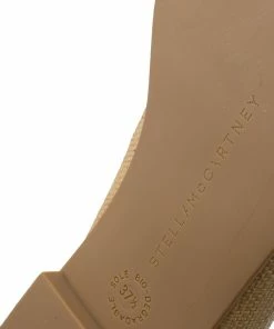 Cheap ⌛ Stella McCartney Beige Woven Fabric Embellishment Tatami Flats Size 37.5 For 👩 Women 🥰 -Stella McCartney Shop luxury women stella mccartney new shoes p55496 011