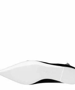 Top 10 🎁 Stella McCartney White Leather Slingback With Zip Flats Size IT 38.5 For 👩 Women 😀 -Stella McCartney Shop luxury women stella mccartney new shoes p599244 004