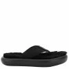 Cheap ✔️ Stella McCartney Black Rubber Air Thong Mules With Faux Fur Flats Size IT 39 For 👩 Women ⌛ -Stella McCartney Shop luxury women stella mccartney new shoes p599261 001