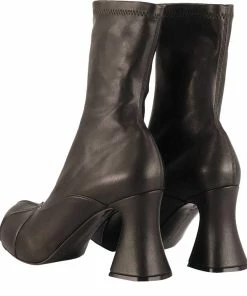 Discount 👏 Stella McCartney Black Polyester Duck City Ankle 🥾 Boots Size IT 38 For 👩 Women 🎉 -Stella McCartney Shop luxury women stella mccartney new shoes p599272 003