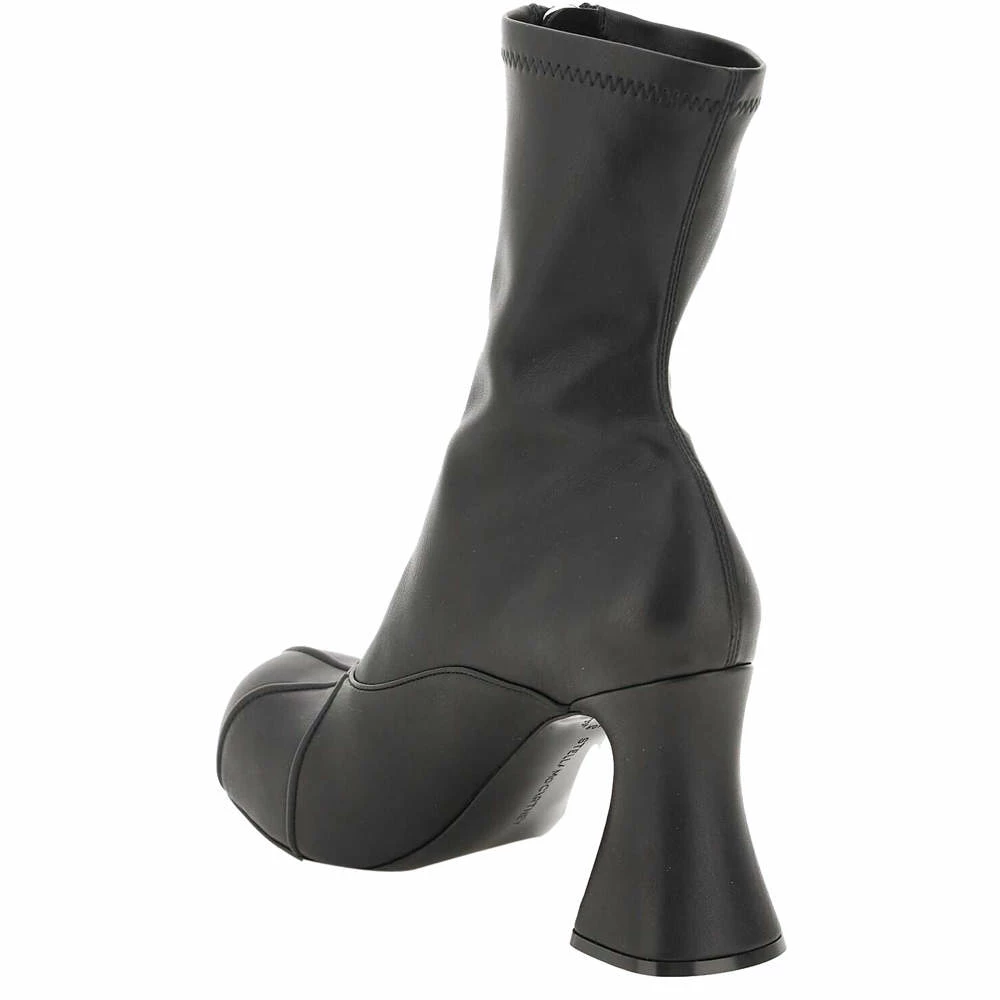 New ๐ Stella McCartney Black Leather Groove Stretch Ankle ๐ฅพ Boots Size IT 37 For ๐ฉ Women โจ 6 New ๐ Stella McCartney Black Leather Groove Stretch Ankle ๐ฅพ Boots Size IT 37 For ๐ฉ Women โจ - Image 4