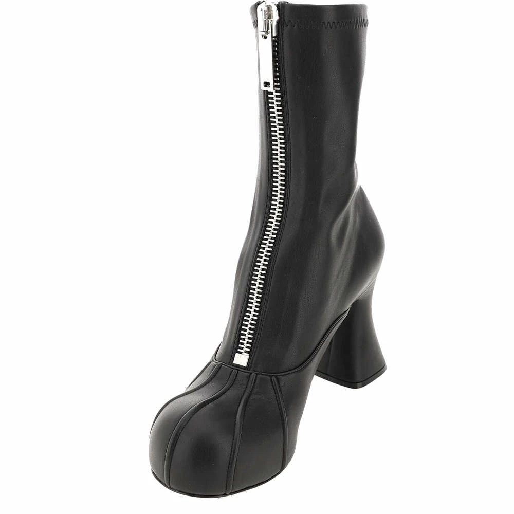 New ๐ Stella McCartney Black Leather Groove Stretch Ankle ๐ฅพ Boots Size IT 37 For ๐ฉ Women โจ 5 New ๐ Stella McCartney Black Leather Groove Stretch Ankle ๐ฅพ Boots Size IT 37 For ๐ฉ Women โจ - Image 3