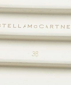 Cheapest 🧨 Stella McCartney White Faux Leather Elyse Cutout Platform Derby Size 38 For 👩 Women 😍 -Stella McCartney Shop luxury women stella mccartney new shoes p647957 001