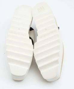 Cheapest 🧨 Stella McCartney White Faux Leather Elyse Cutout Platform Derby Size 38 For 👩 Women 😍 -Stella McCartney Shop luxury women stella mccartney new shoes p647957 010