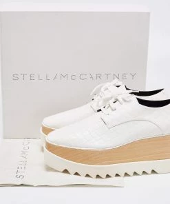 Cheap โ Stella McCartney White Croc Embossed Faux Leather Elyse Platform ๐ Sneakers Size 40 For ๐ฉ Women โ 19 Cheap โ Stella McCartney White Croc Embossed Faux Leather Elyse Platform ๐ Sneakers Size 40 For ๐ฉ Women โ -Stella McCartney Shop luxury women stella mccartney new shoes p652011 008