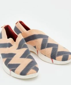 Discount 😍 Stella McCartney Beige/Grey Elastic Slip On 👟 Sneakers Size 41 For 👩 Women 🧨 -Stella McCartney Shop luxury women stella mccartney new shoes p672354 006