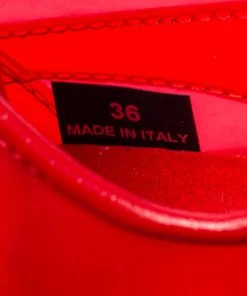 Best Sale 🤩 Stella McCartney Red PVC Eclypse 👟 Sneakers Size 36 For 👩 Women ⌛ -Stella McCartney Shop luxury women stella mccartney new shoes p682087 003