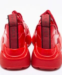Best Sale 🤩 Stella McCartney Red PVC Eclypse 👟 Sneakers Size 36 For 👩 Women ⌛ -Stella McCartney Shop luxury women stella mccartney new shoes p682087 004