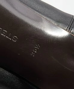 Best Pirce 👏 Stella McCartney Black Faux Leather Mid Heel Chain Ankle Strap Pumps Size 36.5 For 👩 Women ❤️ -Stella McCartney Shop luxury women stella mccartney new shoes p685928 008