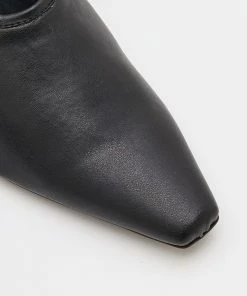 Best Pirce 👏 Stella McCartney Black Faux Leather Mid Heel Chain Ankle Strap Pumps Size 36.5 For 👩 Women ❤️ -Stella McCartney Shop luxury women stella mccartney new shoes p685928 009