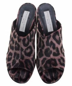 Best Pirce 😍 Stella McCartney Rose Pink Leopard Printed Velvet Sabot Mules Size 39.5 For 👩 Women 😉 12 Best Pirce 😍 Stella McCartney Rose Pink Leopard Printed Velvet Sabot Mules Size 39.5 For 👩 Women 😉 -Stella McCartney Shop luxury women stella mccartney new shoes p94466 003 scaled