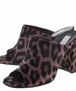 Best Pirce 😍 Stella McCartney Rose Pink Leopard Printed Velvet Sabot Mules Size 39.5 For 👩 Women 😉 13 Best Pirce 😍 Stella McCartney Rose Pink Leopard Printed Velvet Sabot Mules Size 39.5 For 👩 Women 😉 -Stella McCartney Shop luxury women stella mccartney new shoes p94466 004