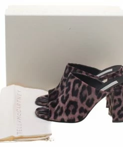 Best Pirce 😍 Stella McCartney Rose Pink Leopard Printed Velvet Sabot Mules Size 39.5 For 👩 Women 😉 17 Best Pirce 😍 Stella McCartney Rose Pink Leopard Printed Velvet Sabot Mules Size 39.5 For 👩 Women 😉 -Stella McCartney Shop luxury women stella mccartney new shoes p94466 008