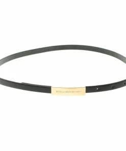 Top 10 🔔 Stella McCartney Black Faux Leather Skinny Belt 70 CM For 👩 Women ⌛