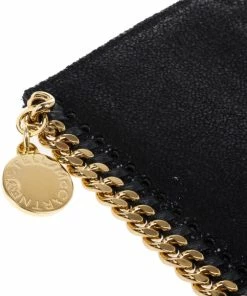 Cheap 🥰 Stella McCartney Black Fallabella IPad Case For 👩 Women 😀 -Stella McCartney Shop luxury women stella mccartney used accessories p14039 005