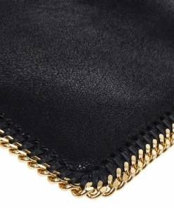Cheap 🥰 Stella McCartney Black Fallabella IPad Case For 👩 Women 😀 -Stella McCartney Shop luxury women stella mccartney used accessories p14039 006