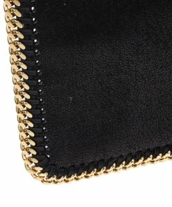 Cheap 🥰 Stella McCartney Black Fallabella IPad Case For 👩 Women 😀 -Stella McCartney Shop luxury women stella mccartney used accessories p14039 007