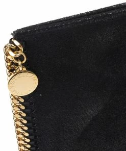 Cheap 🥰 Stella McCartney Black Fallabella IPad Case For 👩 Women 😀 -Stella McCartney Shop luxury women stella mccartney used accessories p14039 011