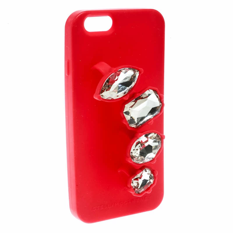 Budget ๐ฅ Stella McCartney Red Rubber Crystal Four Finger Ring IPhone 6 Case For ๐ฉ Women ๐ 4 Budget ๐ฅ Stella McCartney Red Rubber Crystal Four Finger Ring IPhone 6 Case For ๐ฉ Women ๐ - Image 2