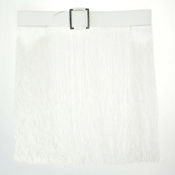 Coupon 🎉 Stella McCartney Wide White Faux Leather And Fringe Belt Size 75 CM For 👩 Women 🔥 3 Coupon 🎉 Stella McCartney Wide White Faux Leather And Fringe Belt Size 75 CM For 👩 Women 🔥