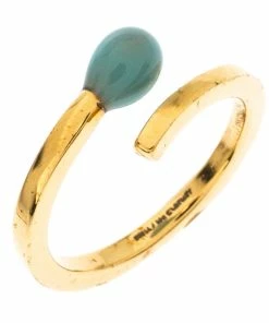 Wholesale โ๏ธ Stella McCartney Matchstick Enamel Gold Tone Ring Size 54 For ๐ฉ Women โ 11 Wholesale โ๏ธ Stella McCartney Matchstick Enamel Gold Tone Ring Size 54 For ๐ฉ Women โ -Stella McCartney Shop luxury women stella mccartney used accessories p230403 003