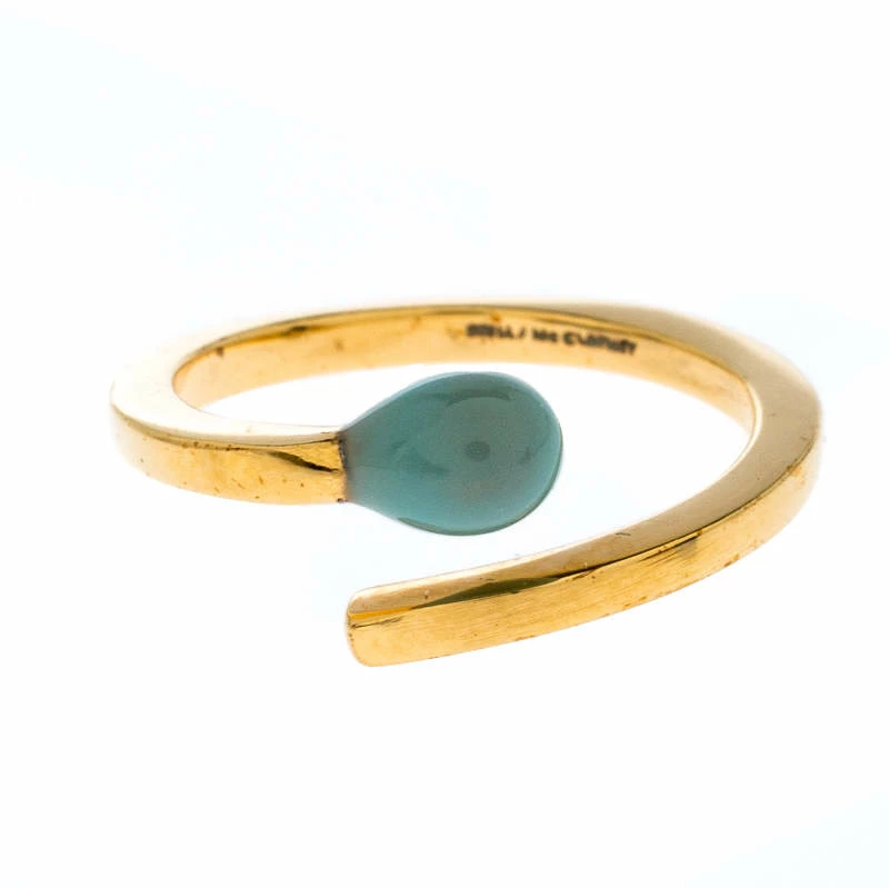Wholesale โ๏ธ Stella McCartney Matchstick Enamel Gold Tone Ring Size 54 For ๐ฉ Women โ 4 Wholesale โ๏ธ Stella McCartney Matchstick Enamel Gold Tone Ring Size 54 For ๐ฉ Women โ - Image 2