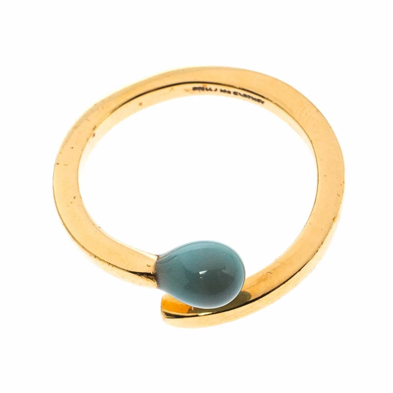 Wholesale โ๏ธ Stella McCartney Matchstick Enamel Gold Tone Ring Size 54 For ๐ฉ Women โ 7 Wholesale โ๏ธ Stella McCartney Matchstick Enamel Gold Tone Ring Size 54 For ๐ฉ Women โ - Image 5
