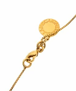 Budget 😍 Stella McCartney Matchstick Enamel Gold Tone Pendant Necklace For 👩 Women 👍 -Stella McCartney Shop luxury women stella mccartney used accessories p230407 002