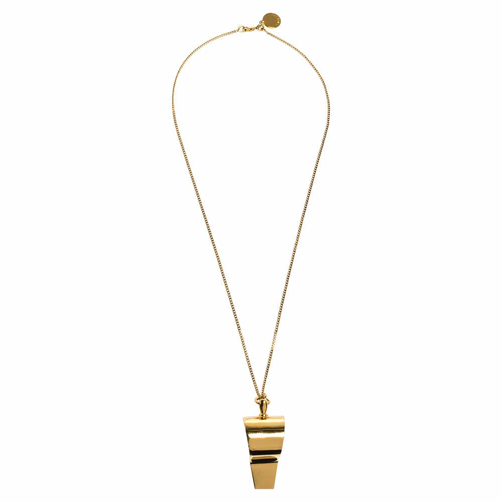 Wholesale ๐งจ Stella McCartney Whistle Gold Tone Pendant Necklace For ๐ฉ Women ๐ 4 Wholesale ๐งจ Stella McCartney Whistle Gold Tone Pendant Necklace For ๐ฉ Women ๐ - Image 2