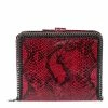 Discount 🎁 Stella McCartney Red Python Print Faux Leather Falabella IPad Holder For 👩 Women 👏 -Stella McCartney Shop luxury women stella mccartney used accessories p393208 009