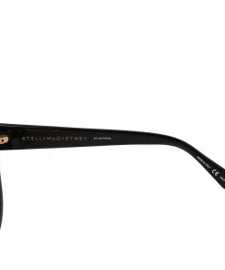 Cheap 👏 Stella McCartney Black & Gold / Grey Gradient SC0018S Cat Eye 👓 Sunglasses For 👩 Women 🔔 -Stella McCartney Shop luxury women stella mccartney used accessories p421495 002