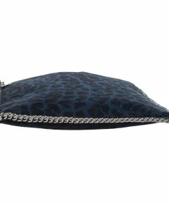 Cheapest 🧨 Stella McCartney Blue/Black Leopard Print Faux Leather Falabella IPad Case For 👩 Women 😀 -Stella McCartney Shop luxury women stella mccartney used accessories p460982 003