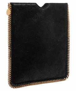 Budget ๐คฉ Stella McCartney Black Faux Leather Falabella IPad Case For ๐ฉ Women ๐ฅฐ 13 Budget ๐คฉ Stella McCartney Black Faux Leather Falabella IPad Case For ๐ฉ Women ๐ฅฐ -Stella McCartney Shop luxury women stella mccartney used accessories p470057 007
