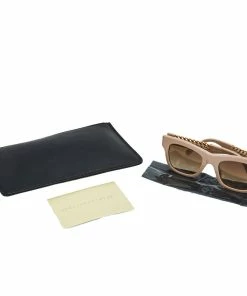 Hot Sale ๐งจ Stella McCartney Powder Pink/ Brown Gradient SC0011S Square ๐ Sunglasses For ๐ฉ Women โ 15 Hot Sale ๐งจ Stella McCartney Powder Pink/ Brown Gradient SC0011S Square ๐ Sunglasses For ๐ฉ Women โ -Stella McCartney Shop luxury women stella mccartney used accessories p590155 001